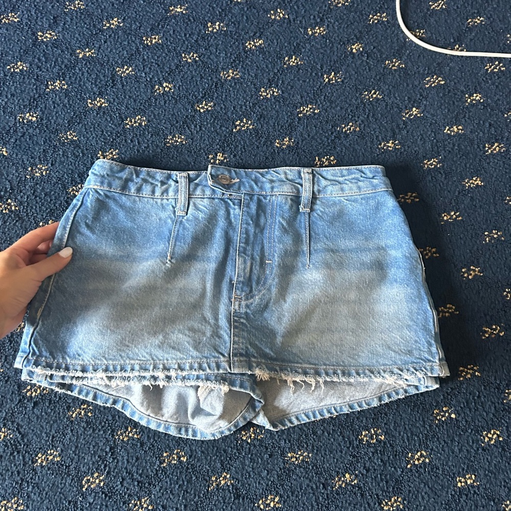 We The Free Gallivanting Peekaboo Skort - Oasis Blue 27